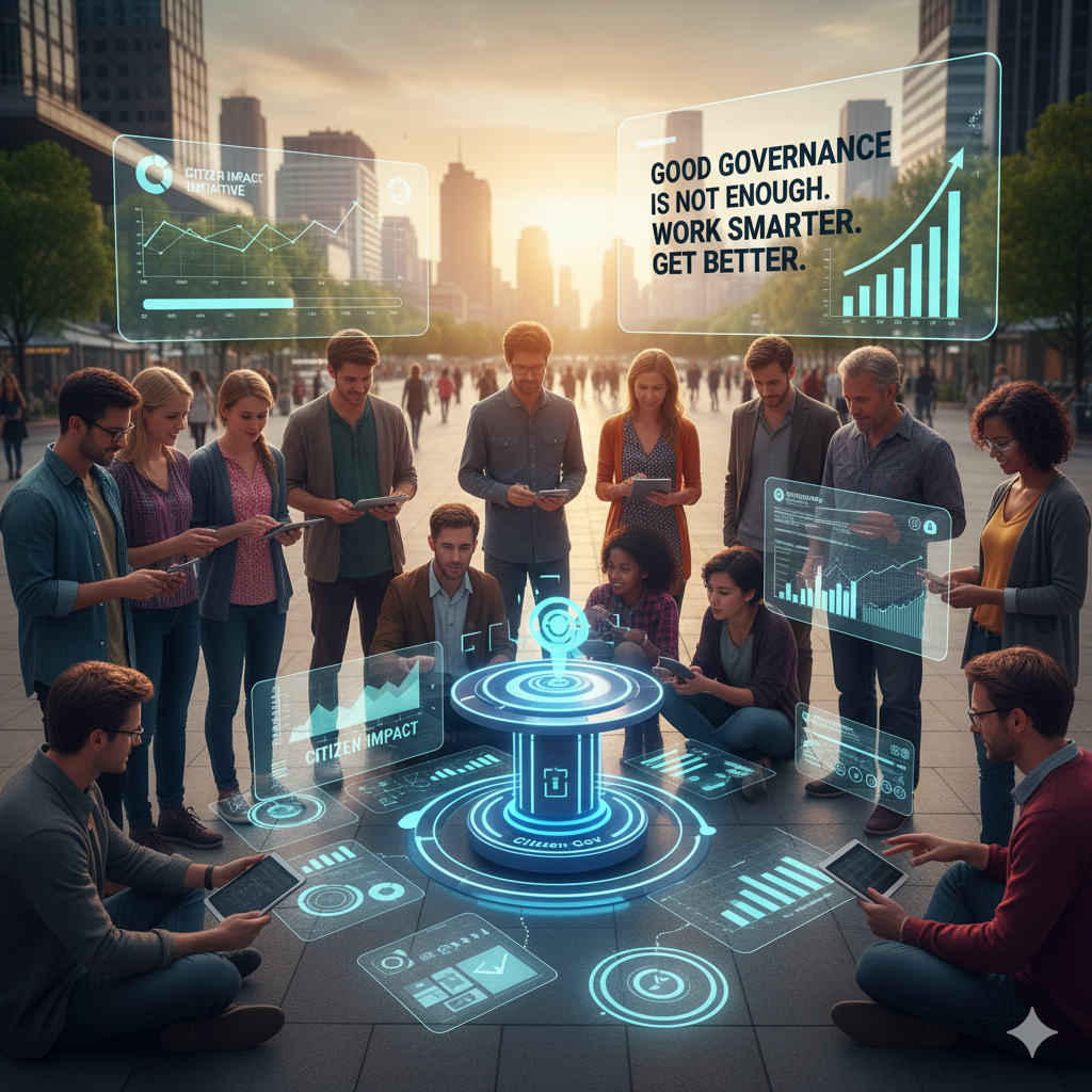 Good governance is not good enough – but you, as a citizen, have to work smarter to get better